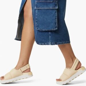 Sorel Viibe  Womens Slingback Sandals Sea Salt-NIB- SZ 7.5 thru 10